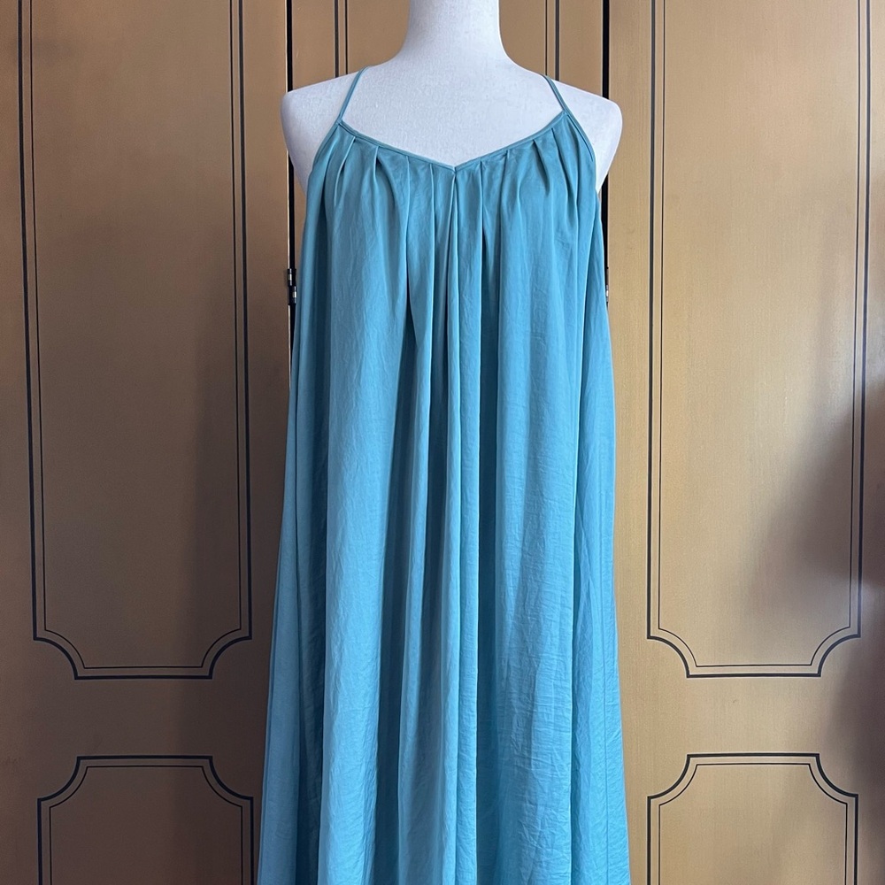 Banana Republic blue maxi dress